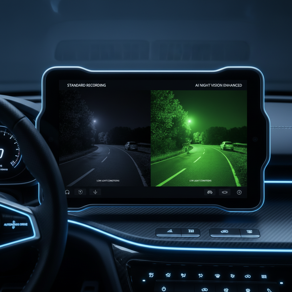 Dashcam IA - Vision nocturne