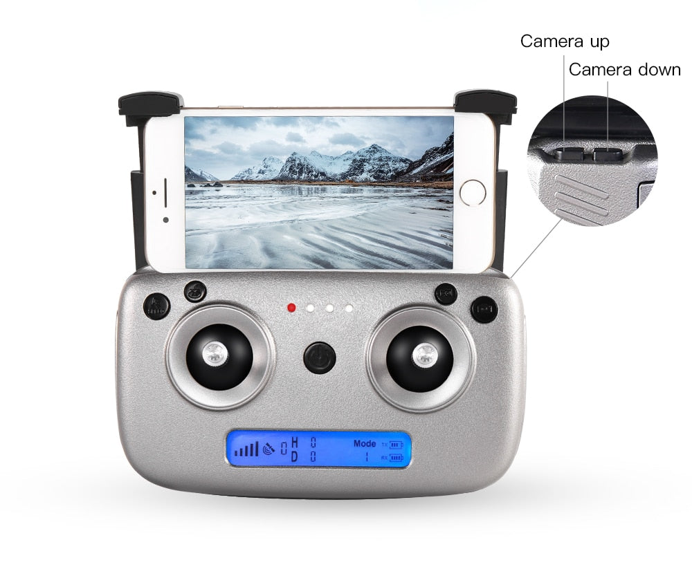 Drone pliable GPS caméra 4K HD quadricoptère - stubbornspirit