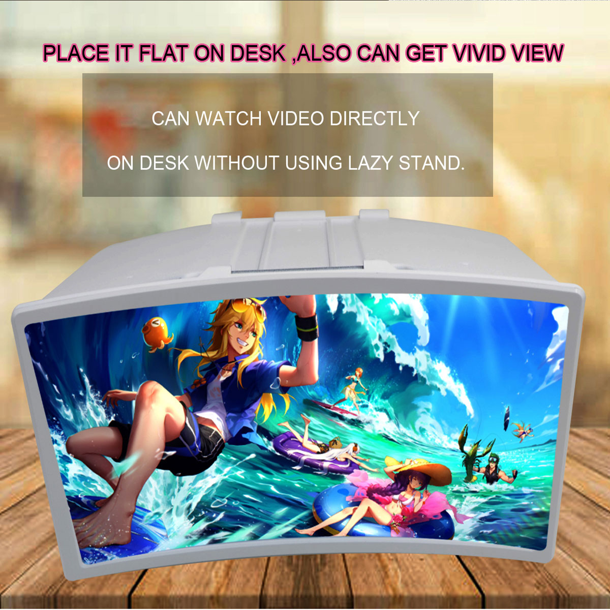 écran amplificateur de téléphone 12" projecteur cinéma 3D - stubbornspirit