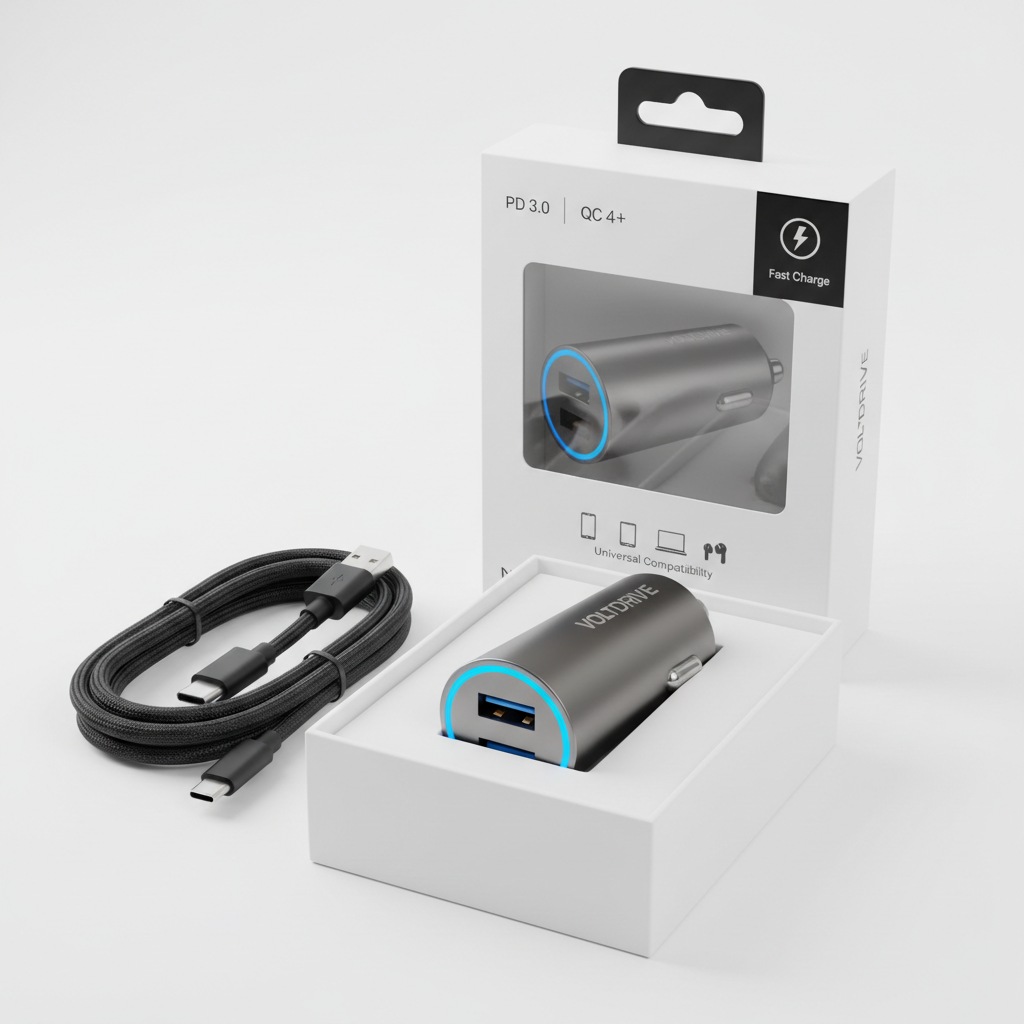 Chargeur Voiture - Câbles et accessoires