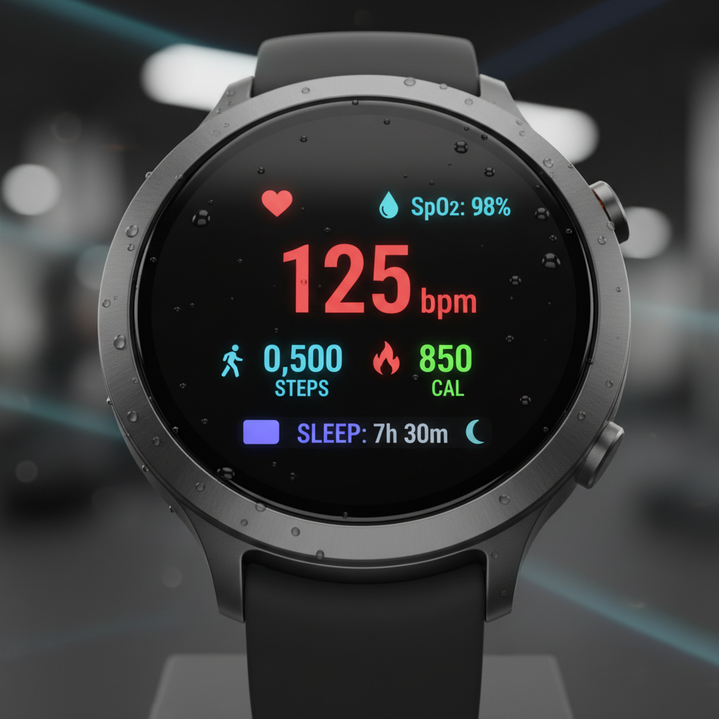 Smartwatch - Métriques santé complètes