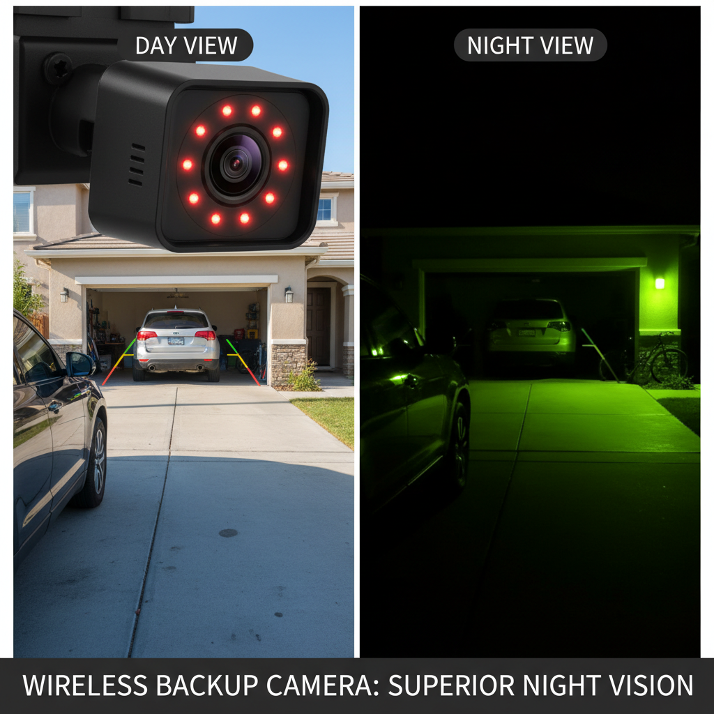 Caméra Recul - Vision nocturne infrarouge