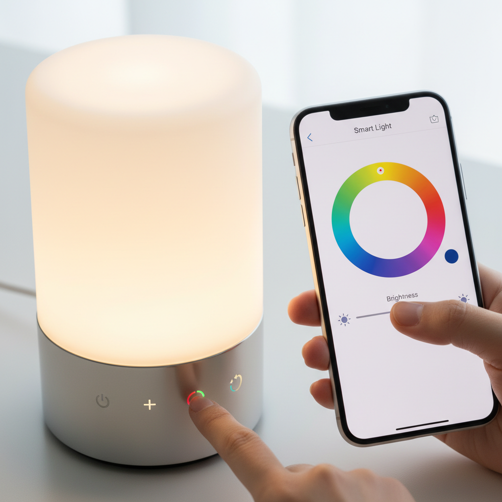 Lampe LED - Contrôle app