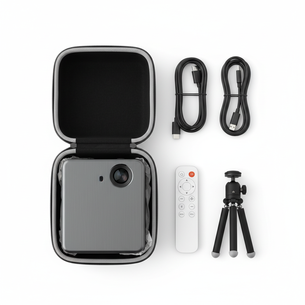 Mini Projecteur - Accessoires complets