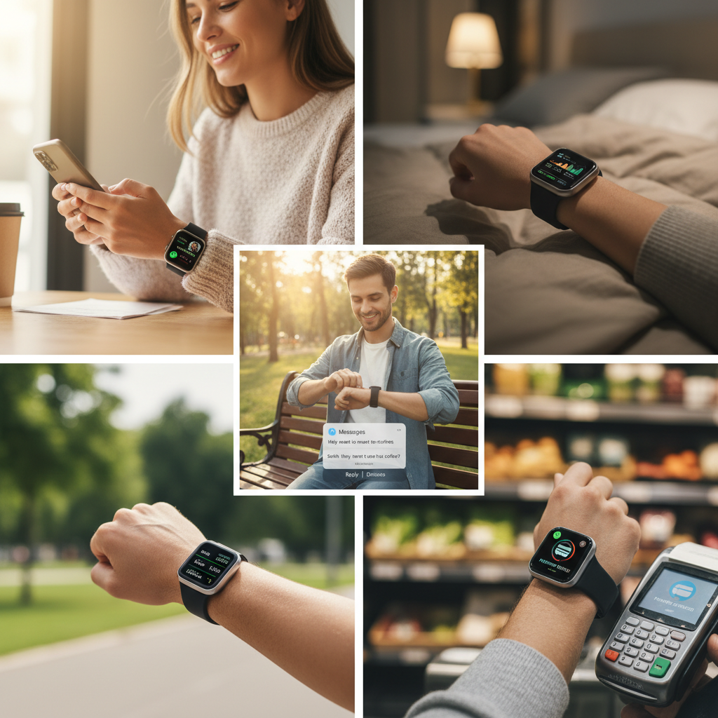 Smartwatch - Fonctions quotidiennes