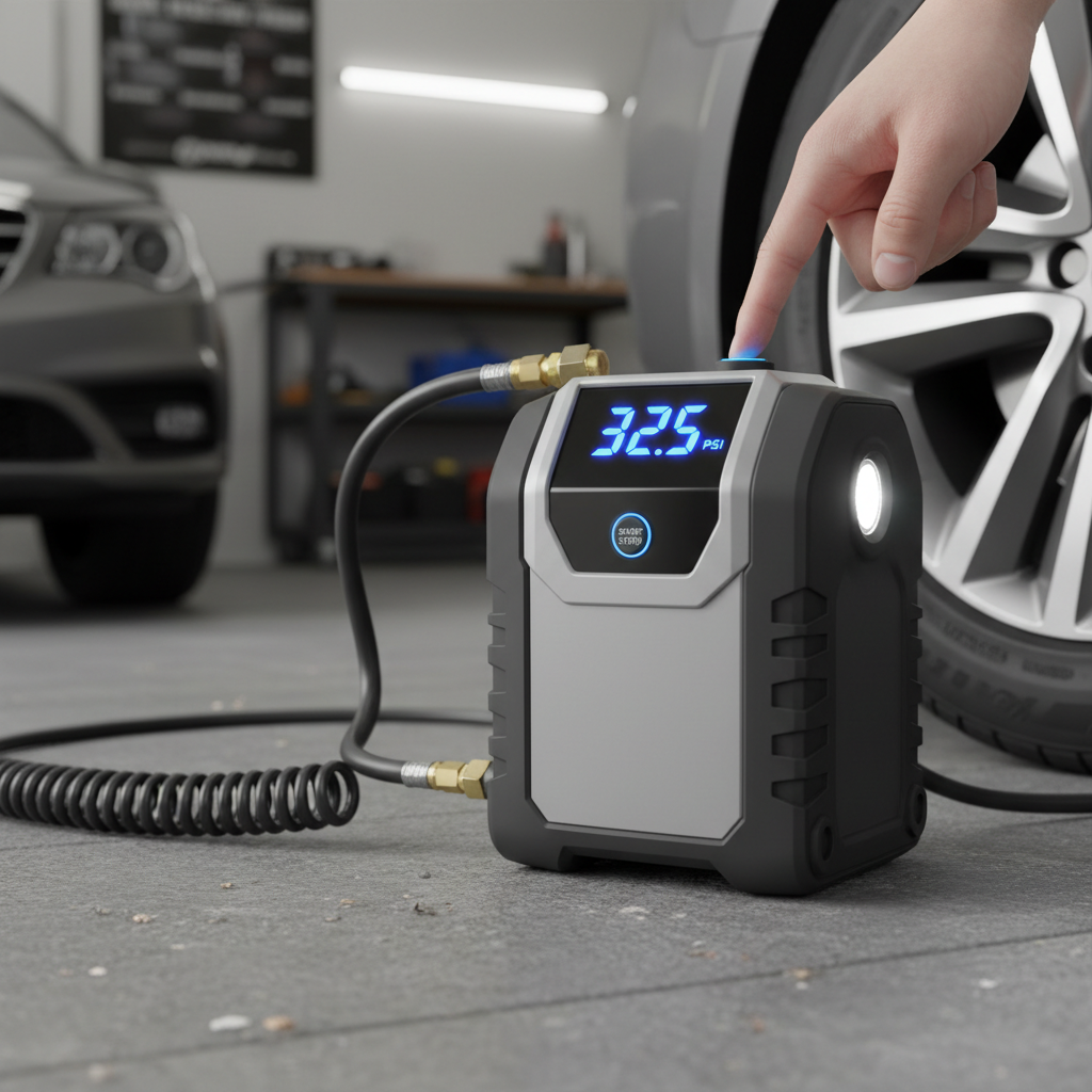 Compresseur Air - Gonflage pneu voiture