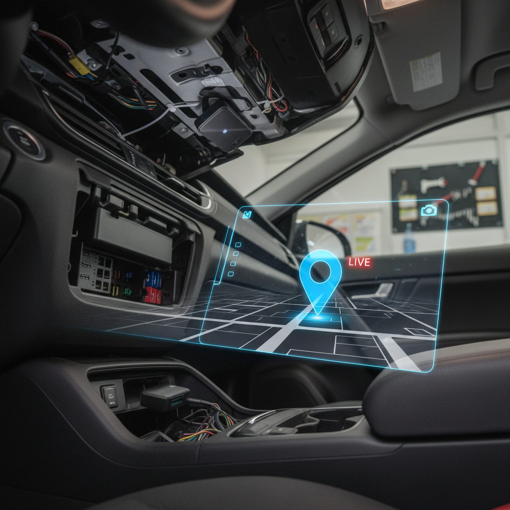 Tracker GPS - Installation discrète voiture