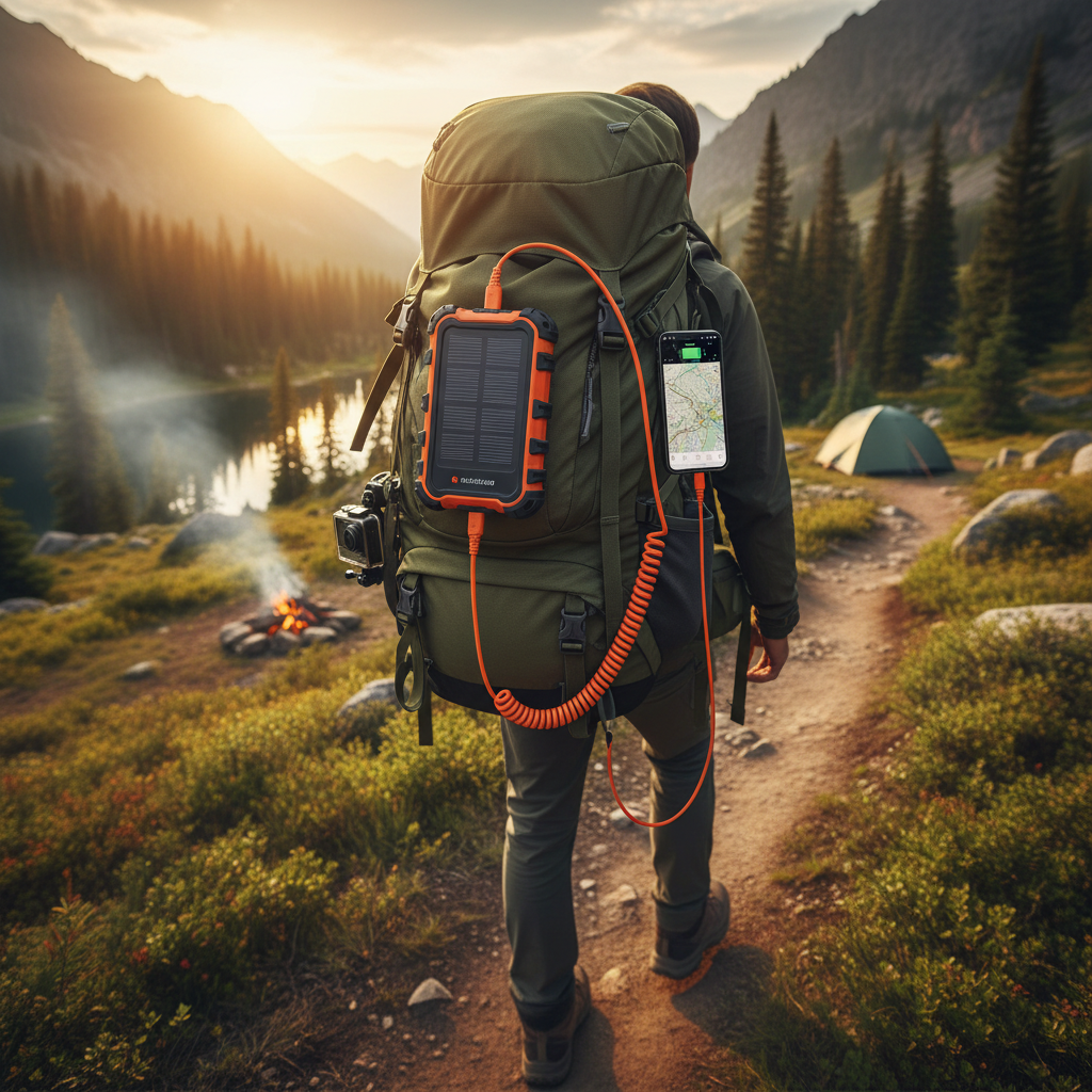 Batterie Solaire - Aventure outdoor