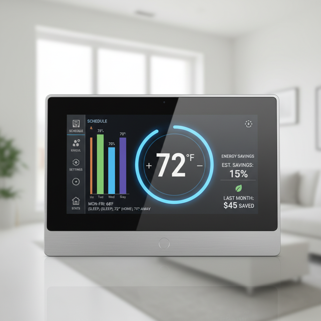 Thermostat WiFi - Écran tactile