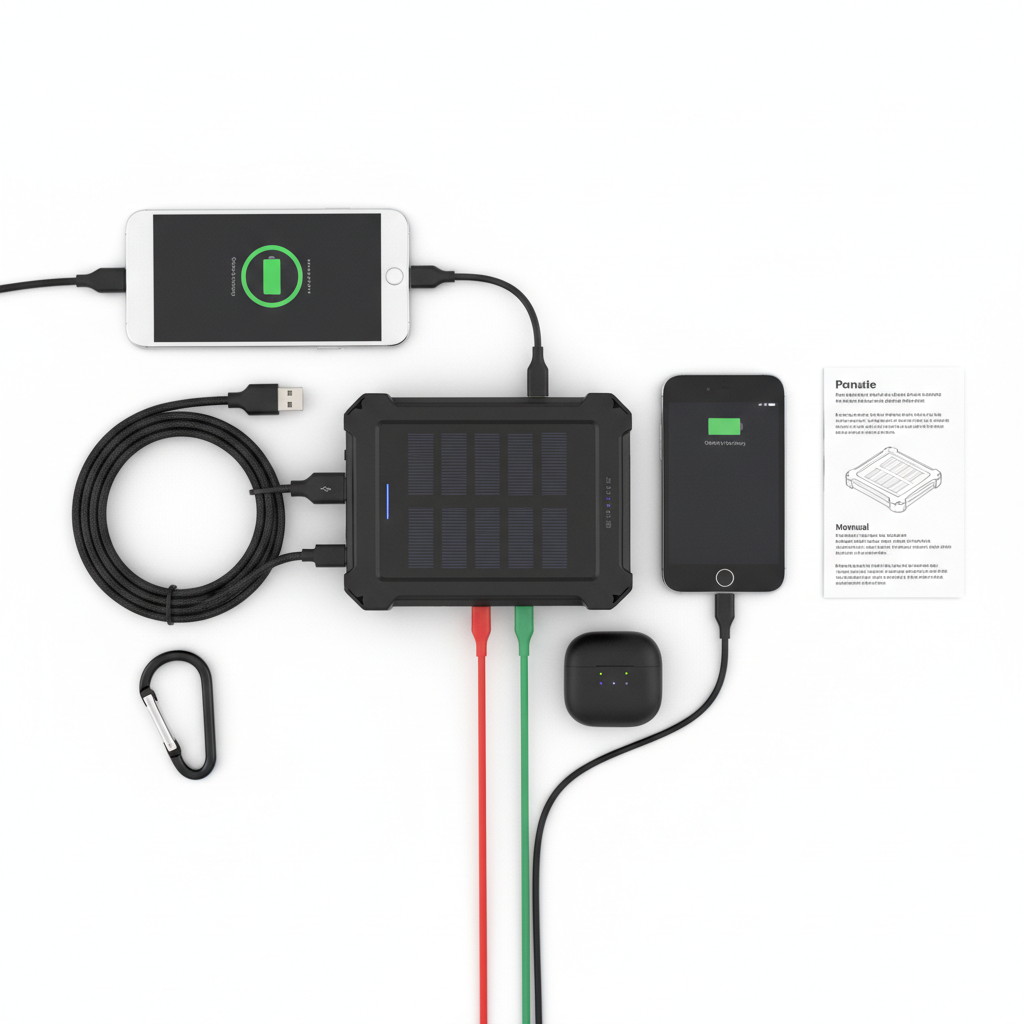 Batterie Solaire - Multi-appareils