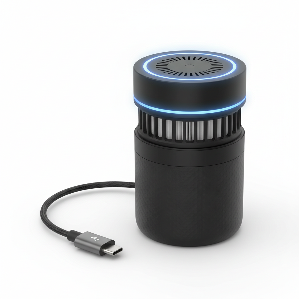 Purificateur d'Air Voiture USB-C - Vue principale