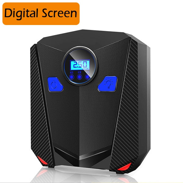 Compresseur d'air de voiture et moto portable digital - stubbornspirit