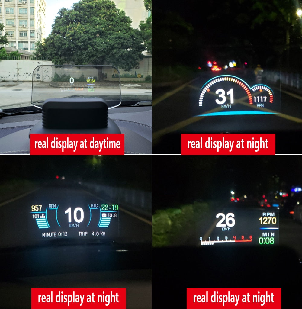 Miroir Hud, hud Affichage tête haute à tous les modèles de voiture