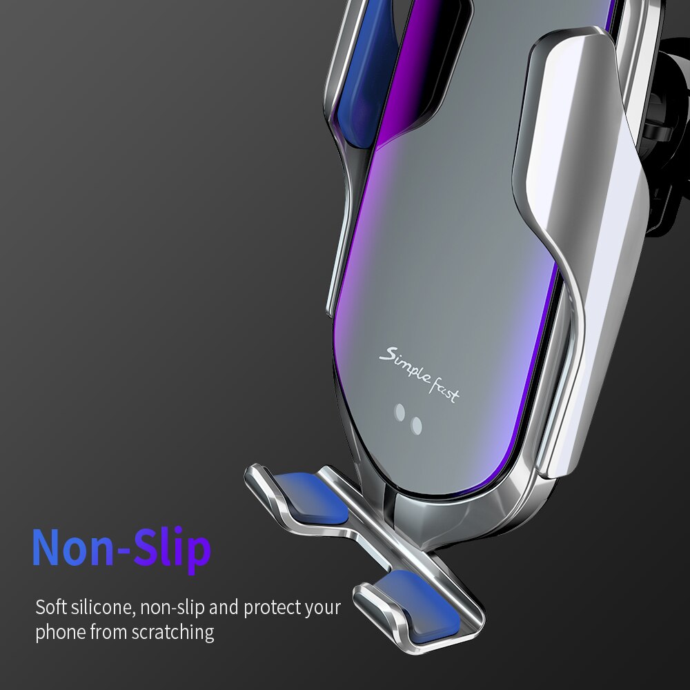 Support de voiture pour téléphone chargeur rapide sans fil Essager - stubbornspirit