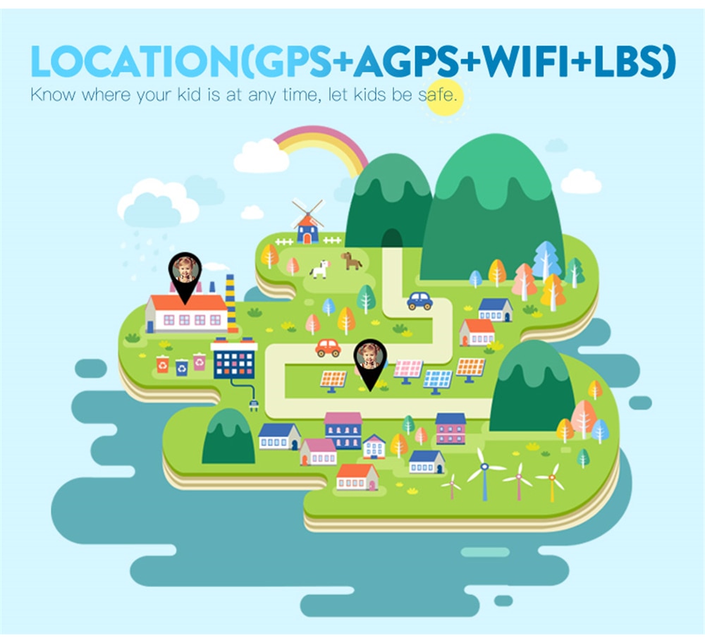 Montre enfant intelligente appel vidéo 4G - stubbornspirit