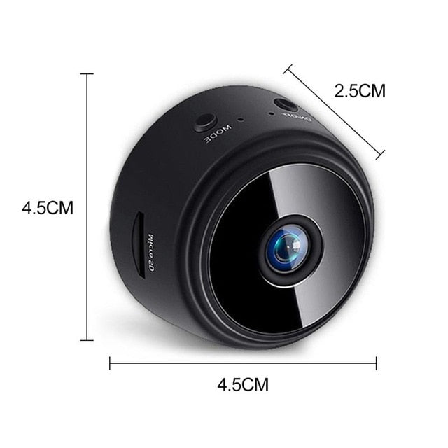 Mini caméra wifi enregistreur vidéo HD sécurité - stubbornspirit