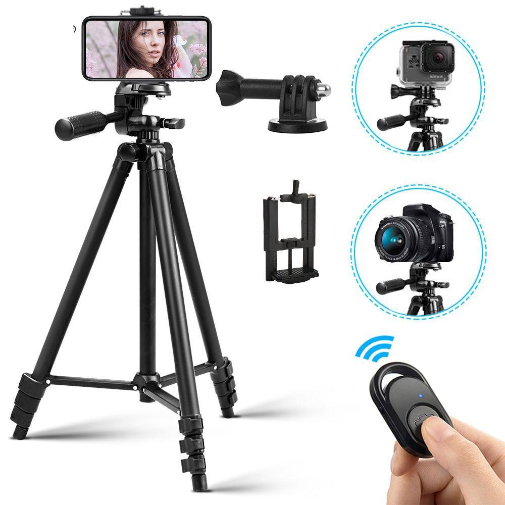 Trépied support de téléphone avec télécommande Gopro - stubbornspirit