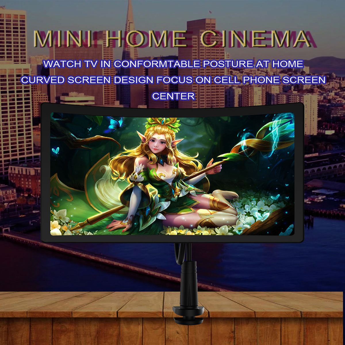 écran amplificateur de téléphone 12" projecteur cinéma 3D - stubbornspirit