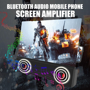 écran amplificateur smartphone universel bluetooth haut parleur stéréo - stubbornspirit