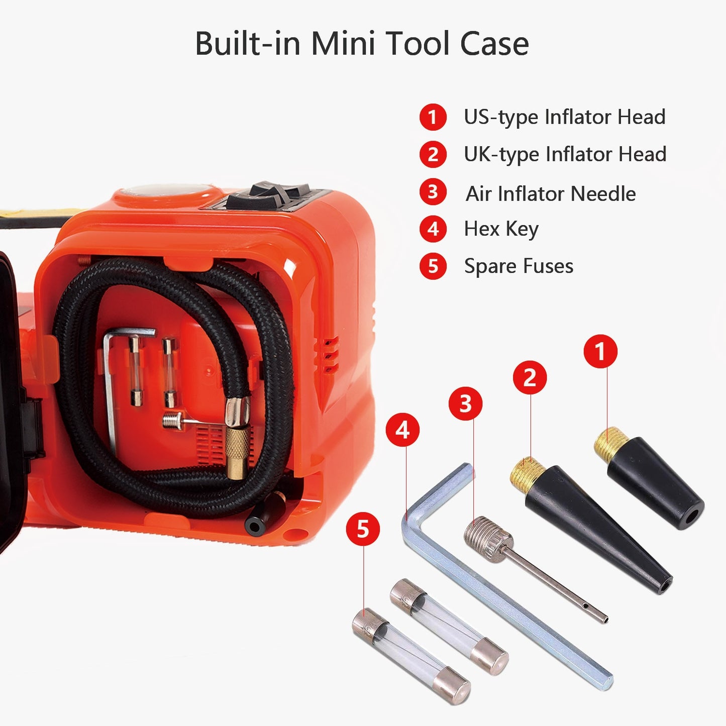 Cric électrique et hydraulique de voiture - stubbornspirit